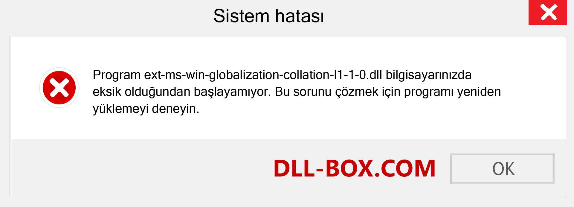 ext-ms-win-globalization-collation-l1-1-0.dll dosyası eksik mi? Windows 7, 8, 10 için İndirin - Windows'ta ext-ms-win-globalization-collation-l1-1-0 dll Eksik Hatasını Düzeltin, fotoğraflar, resimler